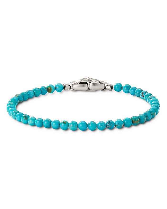 David Yurman - Men's Spiritual Beads Bracelet with Turquoise
