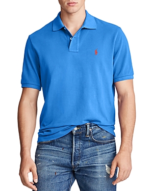 Polo Ralph Lauren Classic Fit Mesh Polo In Colby Blue