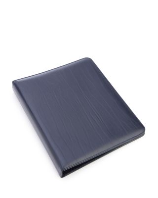 Royce New York Executive Leather 1 Ring Binder & Document Organizer