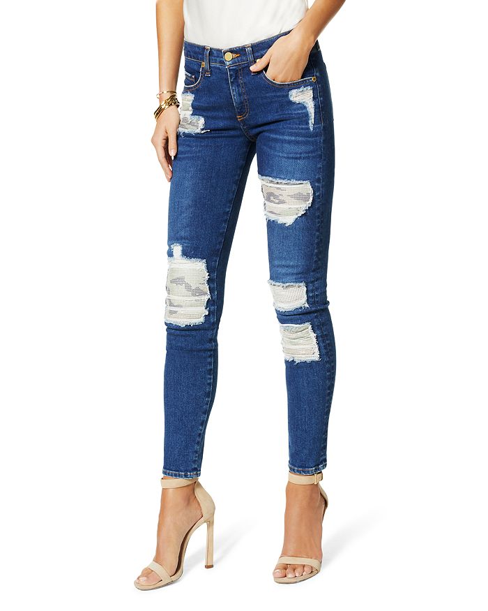 Ramy Brook Naomi Ripped Jeans in Medium Wash | Bloomingdale's