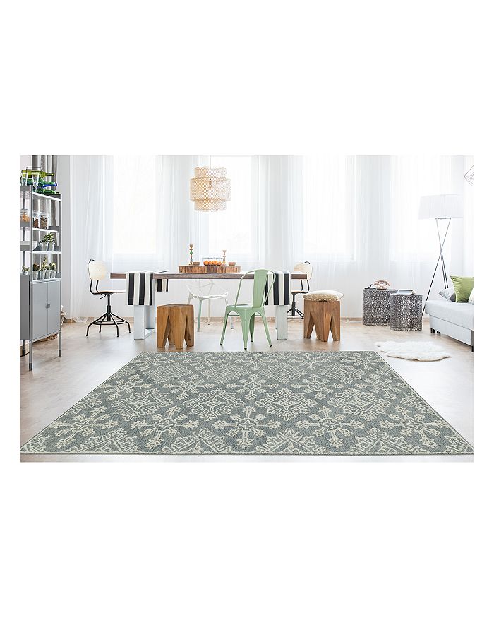 Amer Rugs Boston Bos-33 Area Rug, 5' X 7'6 In Gray