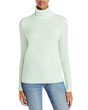 Aqua Cashmere Cashmere Turtleneck Sweater - 100% Exclusive In Mint