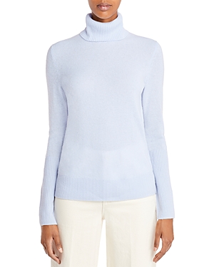 Aqua Cashmere Turtleneck Cashmere Sweater - 100% Exclusive In Opal