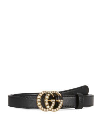 GUCCI ベルト　女性 Gucci Blondie belt in black leather | GUCCI® US
