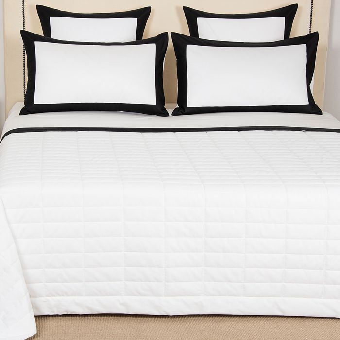 Frette Rectangular Quilt, King In Milk