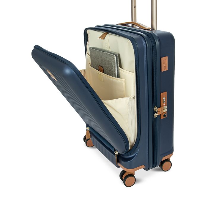 Shop Bric's Capri 2.0 21 Carry-on Expandable Spinner Suitcase In Matte Blue