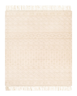 Surya Farmhouse Tassels Fts-2305 Area Rug, 3' X 5' In White