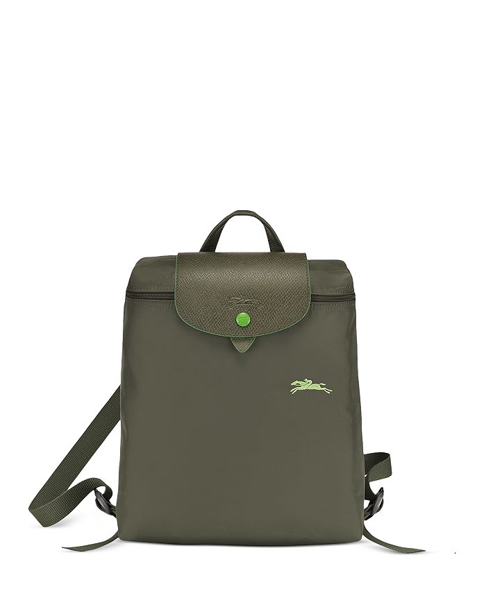 Longchamp Le Pliage Club Nylon Backpack In Fir