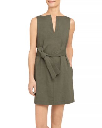 Theory belted shift store dress