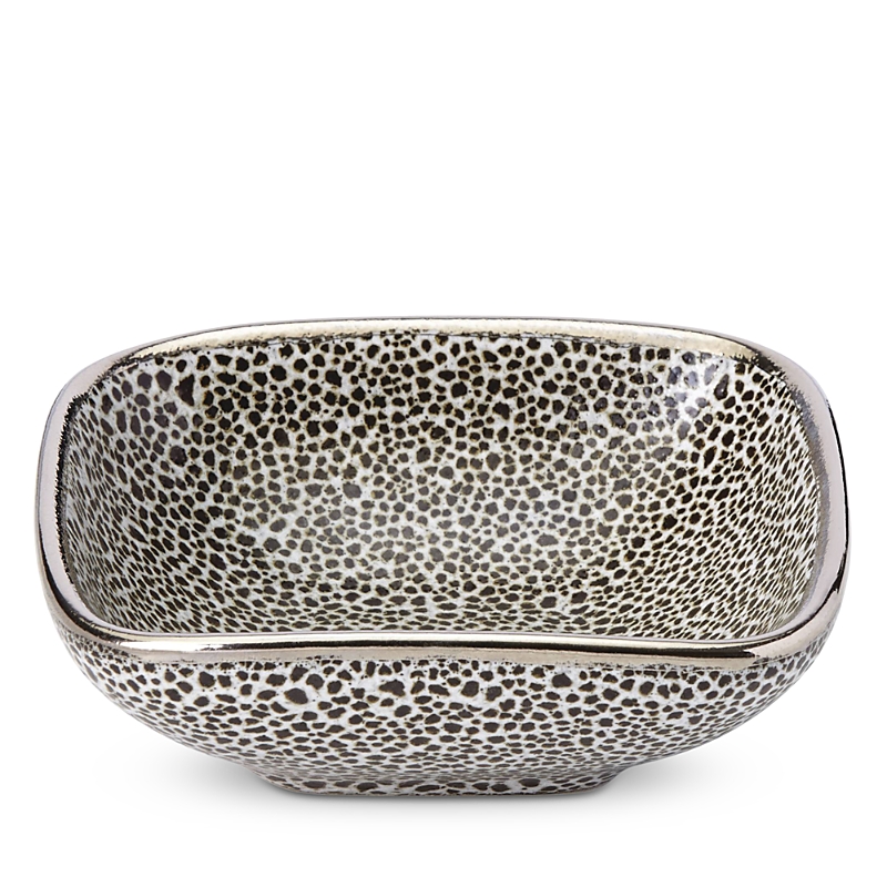Michael Wainwright Panthera Small Bowl In Platinum/white