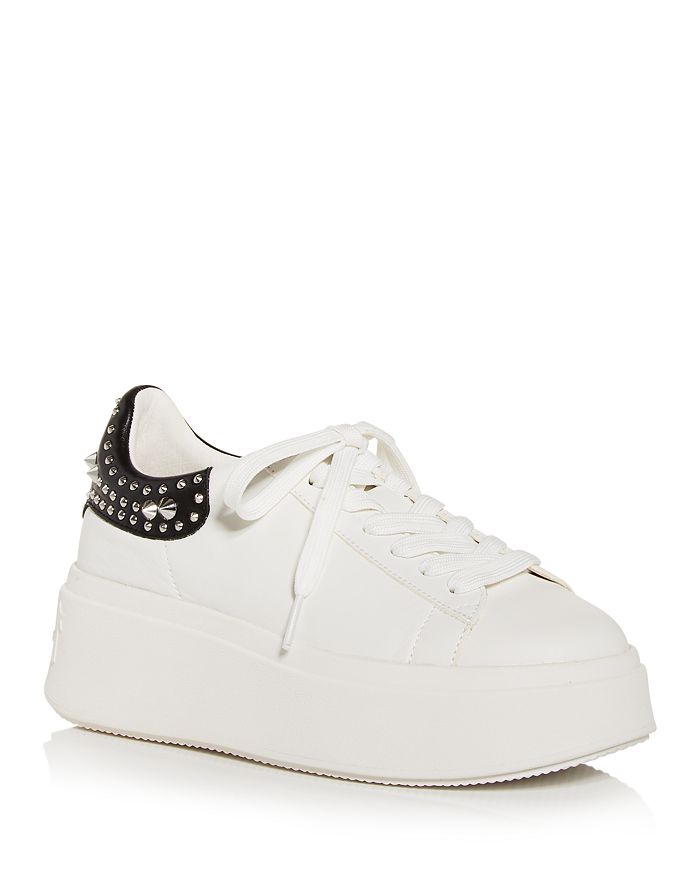 Ash Women's Moby Low Top Platform Sneakers In White | ModeSens