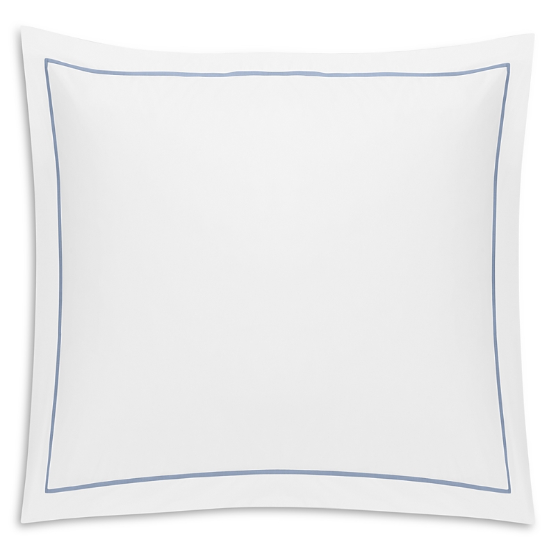 Matouk Bergamo Euro Sham In Hazy Blue