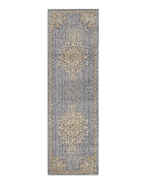 Kas Ria Elegance Runner Area Rug, 2'3 X 7'6 In Slate