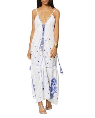 Ramy Brook Taryn Cotton Embroidered Swim Cover Up Maxi Dress |  Bloomingdale's Women