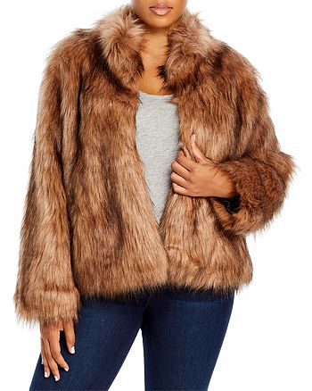Unreal Fur Plus Size Delish Faux Fur Jacket | Bloomingdale's
