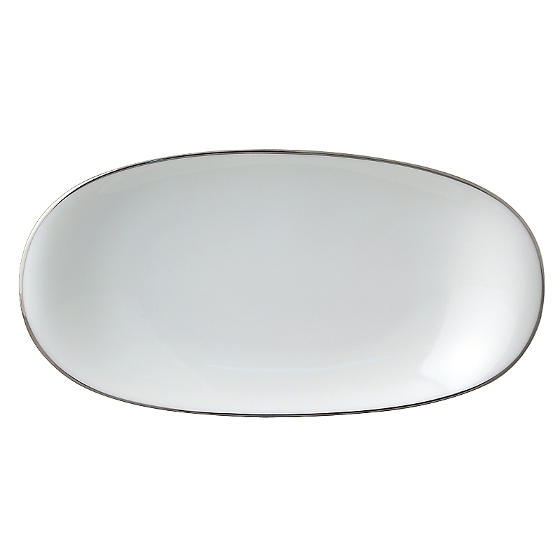 Bernardaud Cristal Relish Dish In White