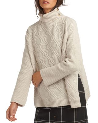 barbour kilchurch knit sweater coat