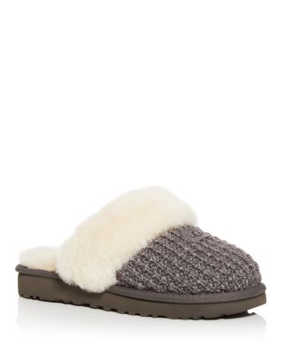 ugg shearling slippers womens