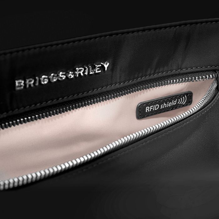 Shop Briggs & Riley Rhapsody Widemouth Cabin Spinner Suitcase In Black