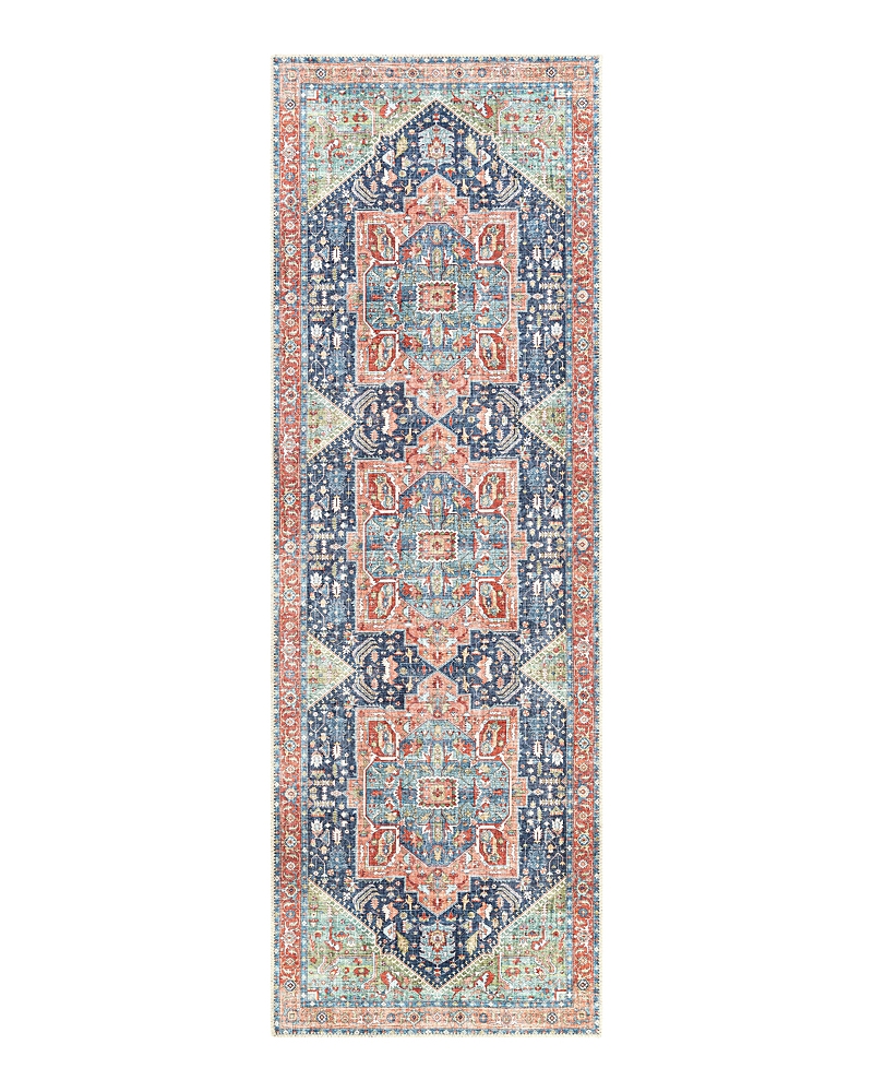 Surya Amelie Aml-2311 Runner Area Rug, 2'7 X 7'10 In Navy