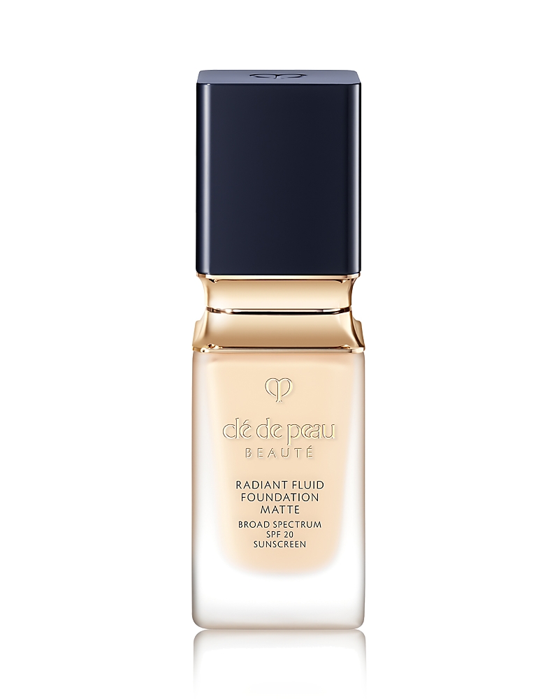 Clé De Peau Beauté Cle De Peau Beaute Radiant Fluid Foundation Matte Broad Spectrum Spf 20 Sunscreen 1.1 Oz. In I (very Light Ivory With Neutral Underto