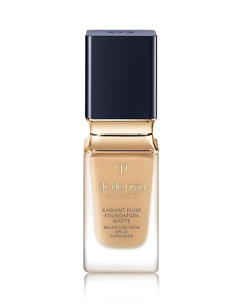 Clé De Peau Beauté Cle De Peau Beaute Radiant Fluid Foundation Matte Broad Spectrum Spf 20 Sunscreen 1.1 Oz. In Oo (light Tan Ocher With Warm Golden Oli