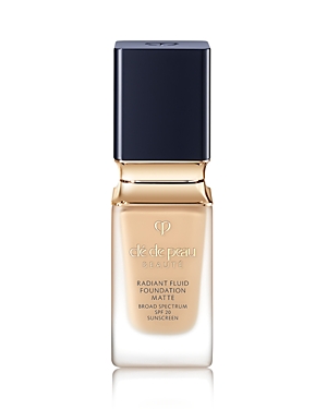 Clé De Peau Beauté Cle De Peau Beaute Radiant Fluid Foundation Matte Broad Spectrum Spf 20 Sunscreen 1.1 Oz. In B20 Light Medium Beige