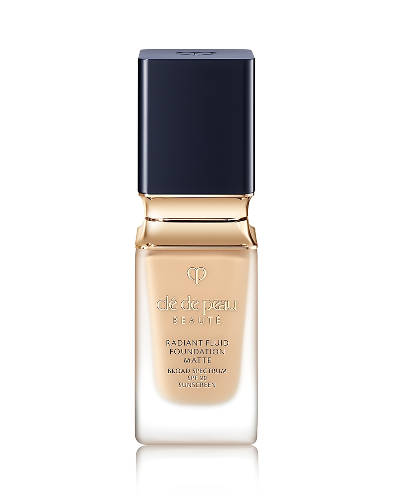 Clé De Peau Beauté Radiant Fluid Foundation Matte Spf 20, 1.1 Oz. In B (light Medium Beige With Rosy Beige An