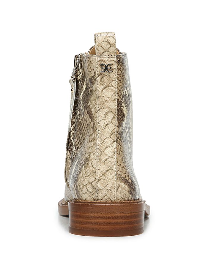 snakeskin boots sam edelman
