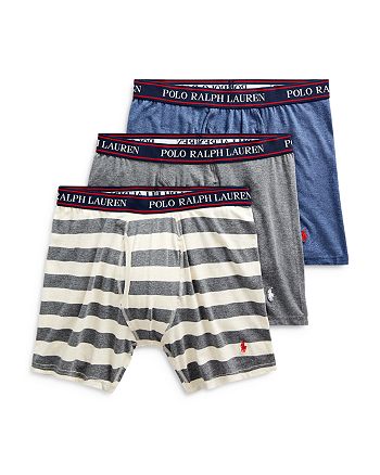 Polo Ralph Lauren Stretch Classic Fit Boxer Briefs - Pack of 3 ...