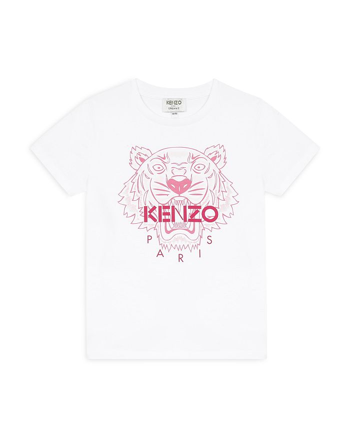 Kenzo Girls' Tiger Logo Tee - Big Kid | Bloomingdale's