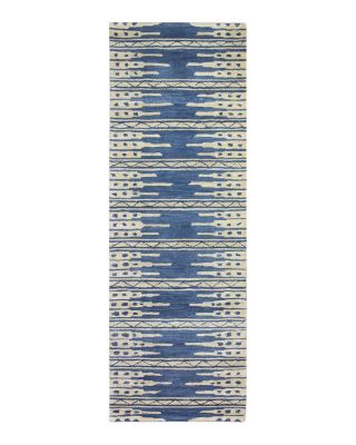 Bashian - Chelsea S185-ST281 Runner Area Rug, 2'6" x 8'