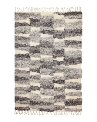 Bashian Shaggy S168-BNSH8 Area Rug, 7'6 x 9'6