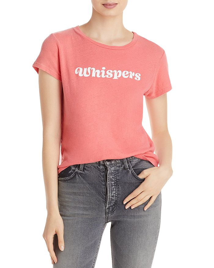 Mother Superieur Short-sleeve Tee In Red Whispers