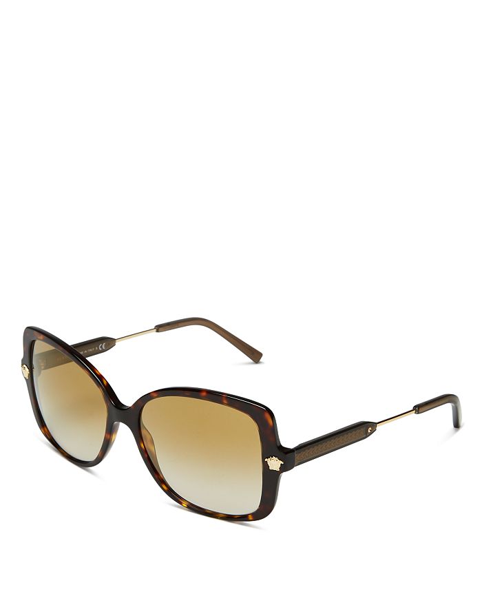 Versace Women's Square Sunglasses, 56mm Bloomingdale's