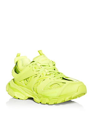 Balenciaga Track Clear-sole Trainer Sneakers, Yellow In Lumiere Green