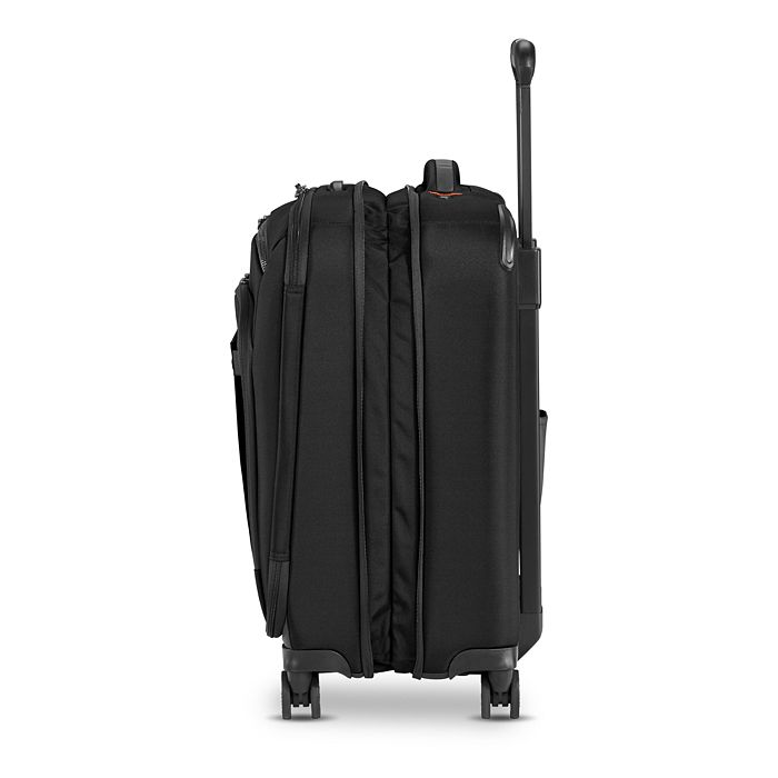 Shop Briggs & Riley Zdx 21 Carry-on Expandable Spinner Suitcase In Black