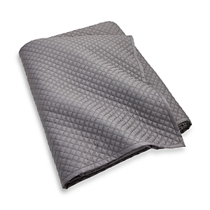 Ralph Lauren Rl Quilted Sateen Argyle Quilt, King In Graphite