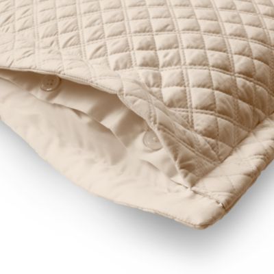 RL Quilted Sateen Argyle Decorative Pillow, 12" x 16"