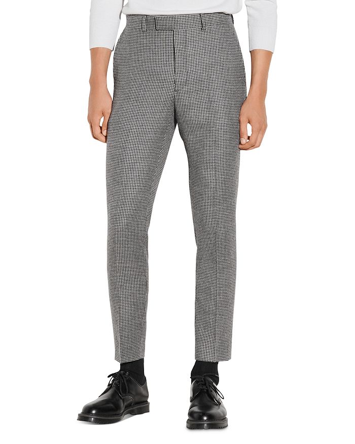 Sandro Jupiter Houndstooth Suit Pants | Bloomingdale's