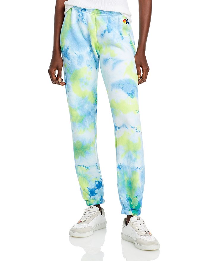 AVIATOR NATION TIE-DYED SWEATPANTS,WSPHDY