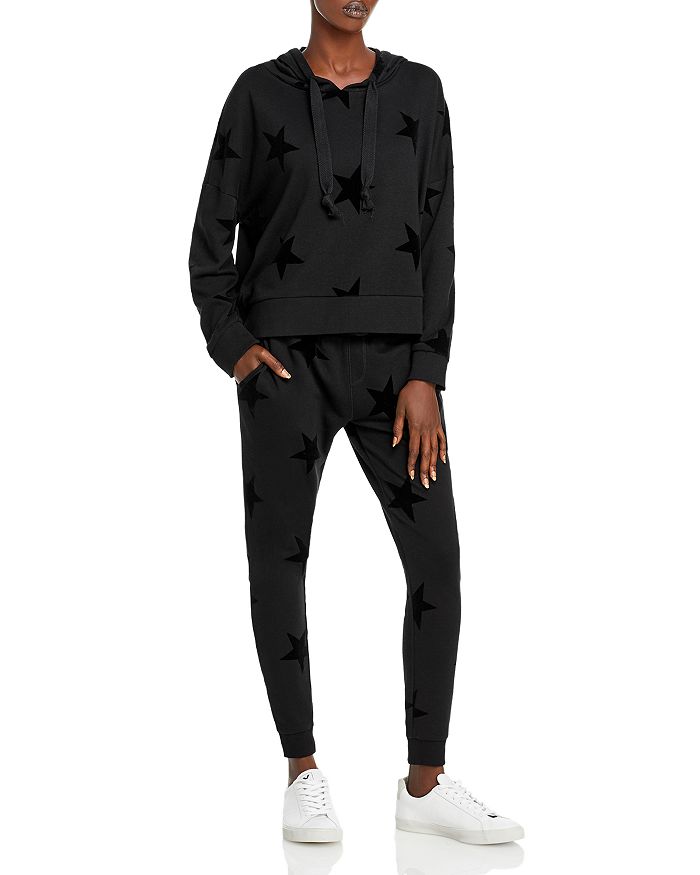 star print joggers womens