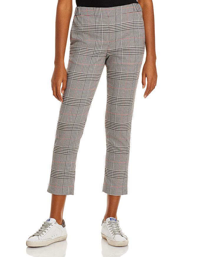 Lini Gwen Plaid Pull-on Pants - 100% Exclusive In Black/red/white