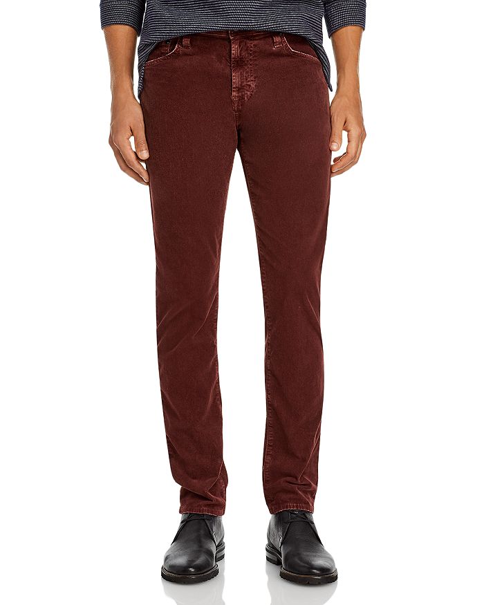 Ag Modern Slim Fit Jeans In 1 Year Sulfur Spiced Rum In Roasted Seed