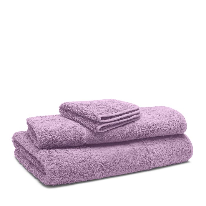Abyss Super Line Towels In Lupin Purple