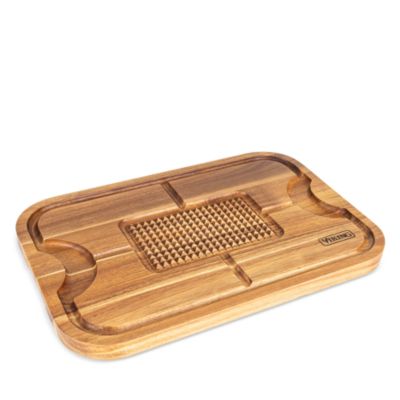 Acacia Board and 3 Pc. Carving Set