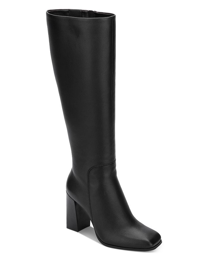 Kenneth Cole Women s Jaxon Square Toe Tall Leather Boots
