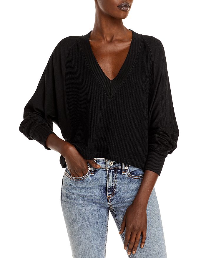 Rag Bone The Knit Racer Pullover Sweatshirt Bloomingdale S