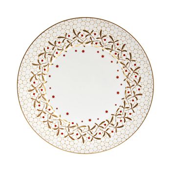 Bernardaud - Noel Blanc Dinner Plate