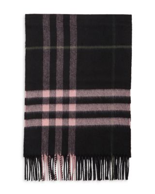 giant check cashmere scarf